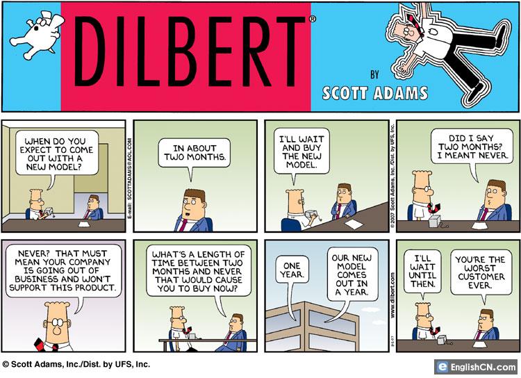 Today's Dilbert Comic